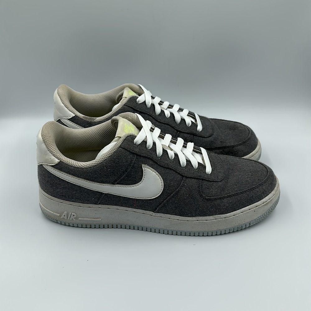 Nike Air Force 1 Low '07 Recycled Canvas Pack - Iron‎ Gray 2020 Men’s Sz 10.5